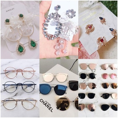 Kinh doanh nhỏ lẻ, phụ kiện, kính mắt